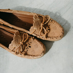 Free People Lagoon Cut Out Boat Shoe