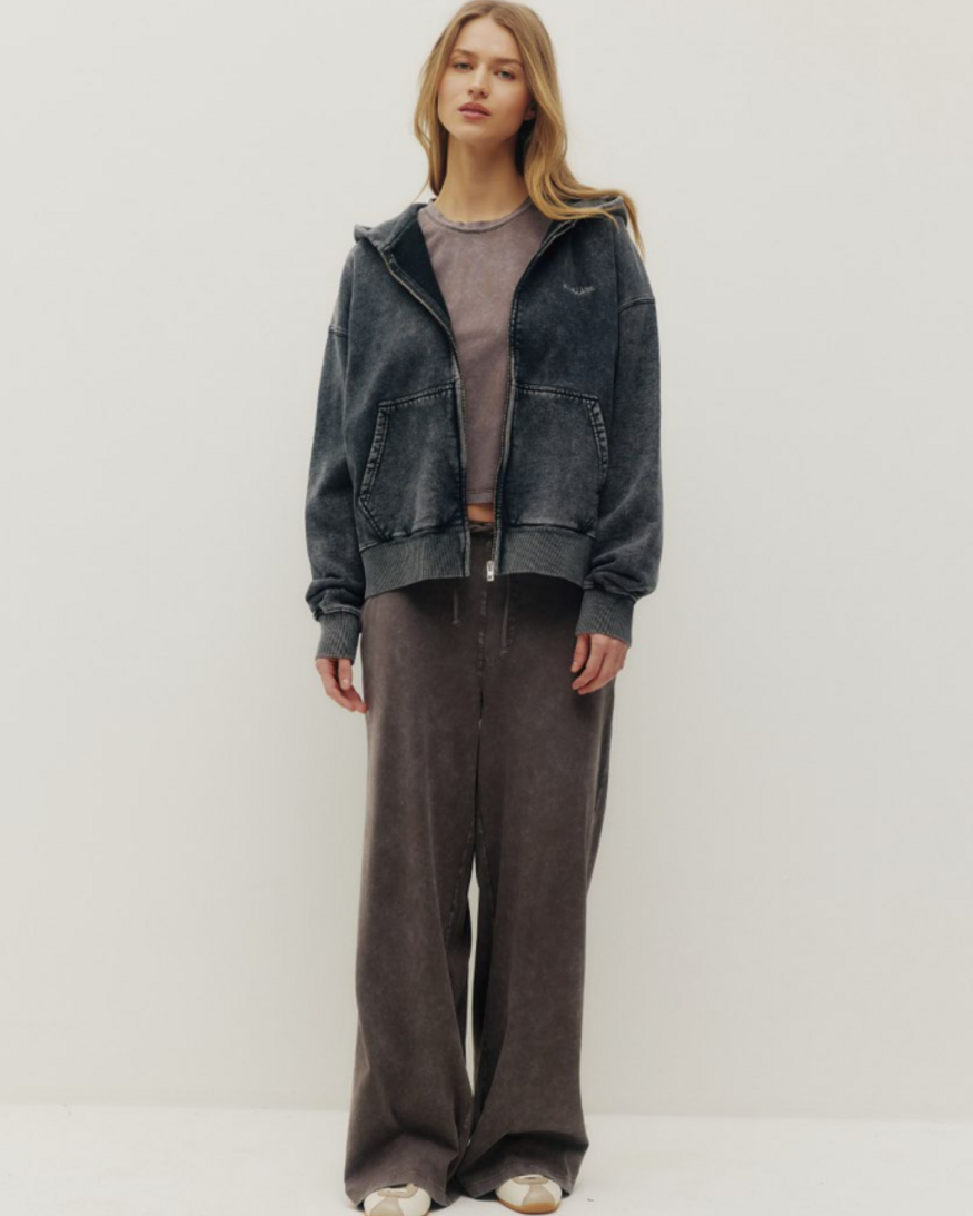 Kuwalla Faded Zip Up Hoodie