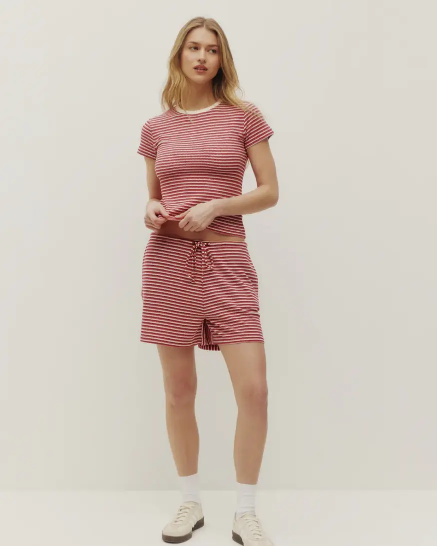 Kuwalla Chloe Stripe Shorts
