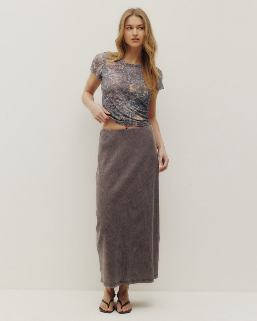 Kuwalla Palerma Rib Skirt