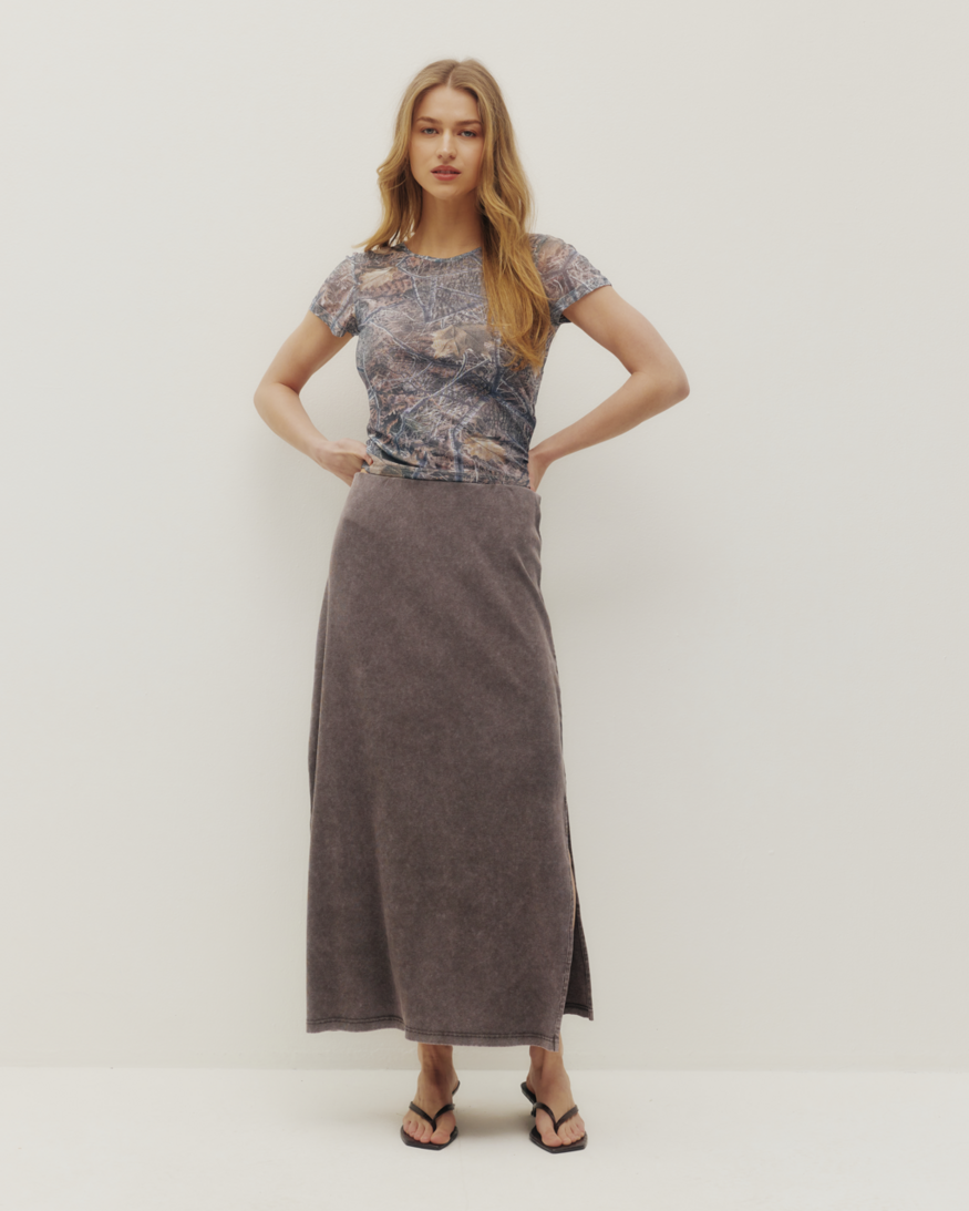 Kuwalla Palerma Rib Skirt