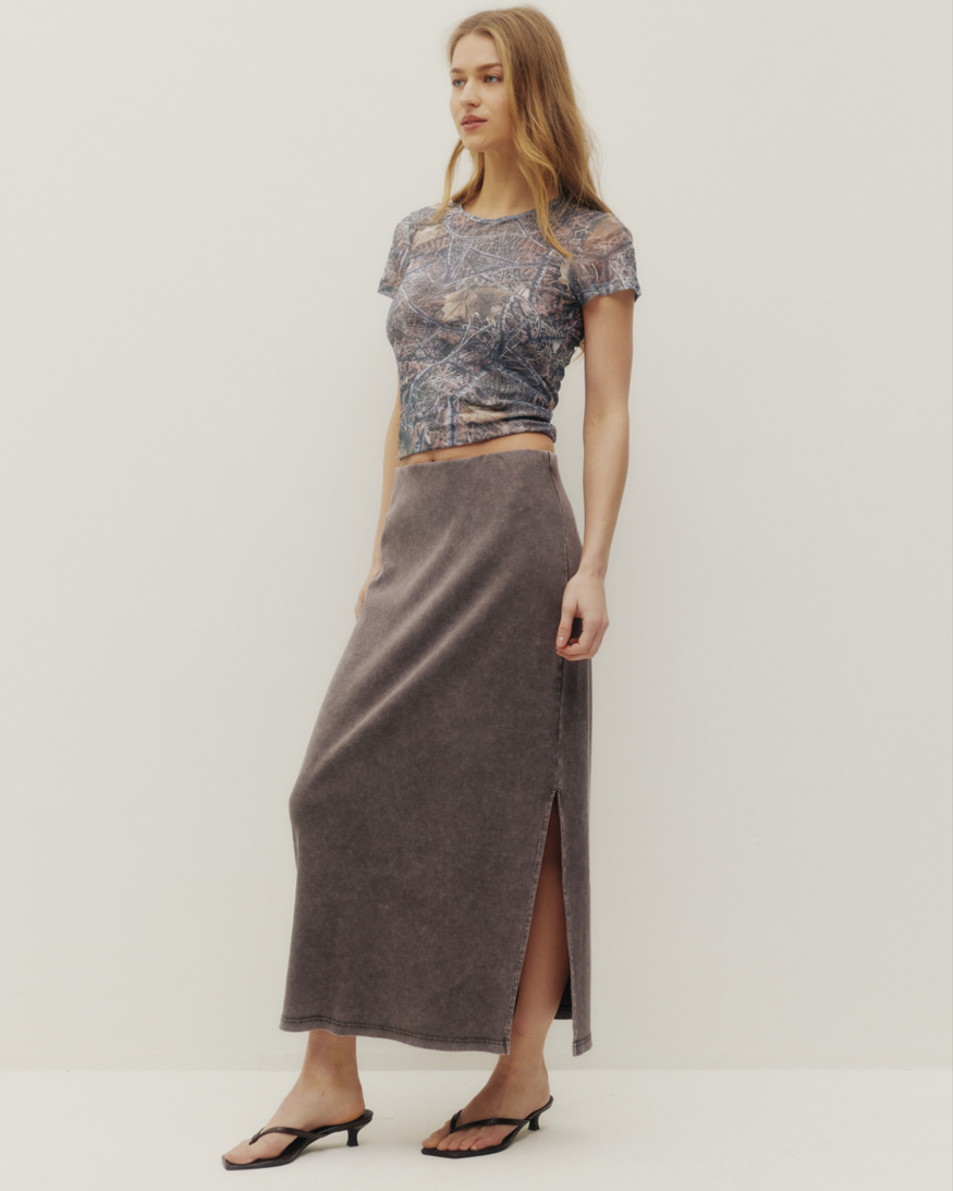 Kuwalla Palerma Rib Skirt
