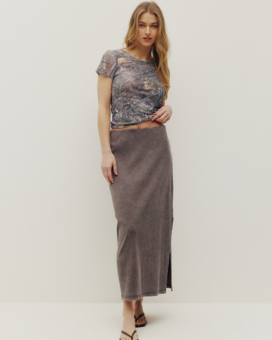 Kuwalla Palerma Rib Skirt