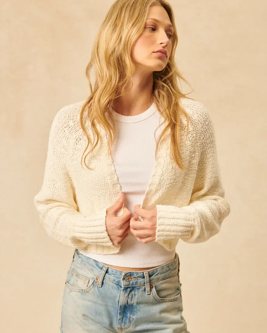 John + Jenn Wolf Cardigan