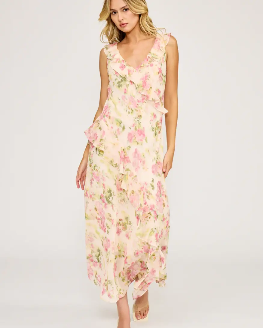 Lucy Paris Stella Ruffle Dress
