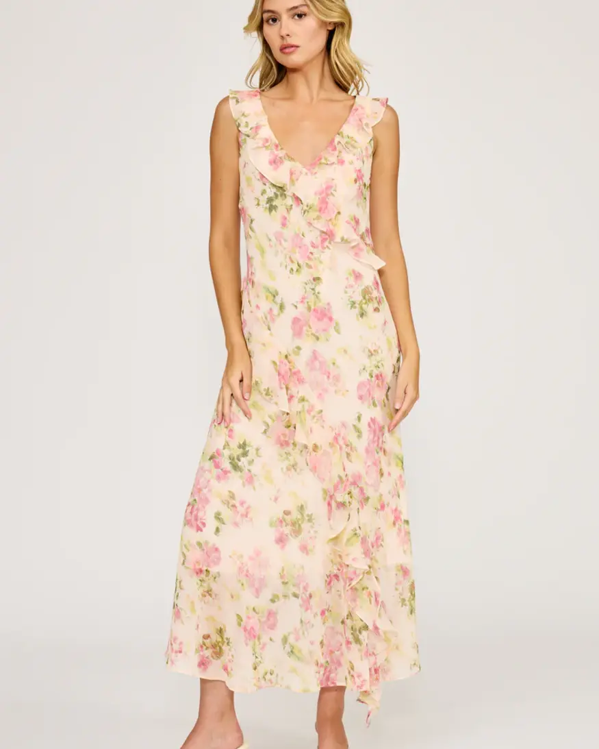 Lucy Paris Stella Ruffle Dress