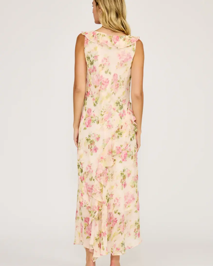 Lucy Paris Stella Ruffle Dress