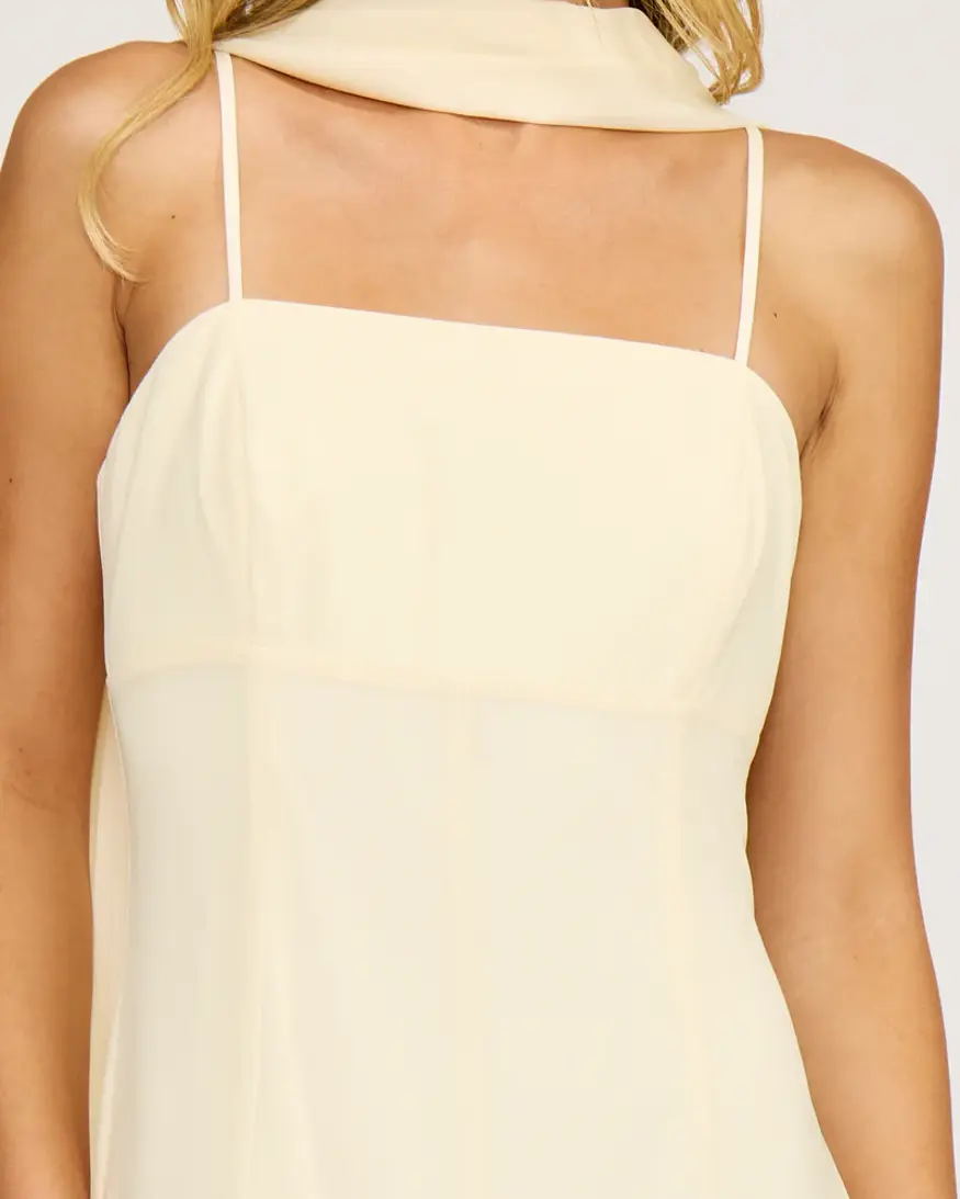 Lucy Paris Sable Scarf Dress