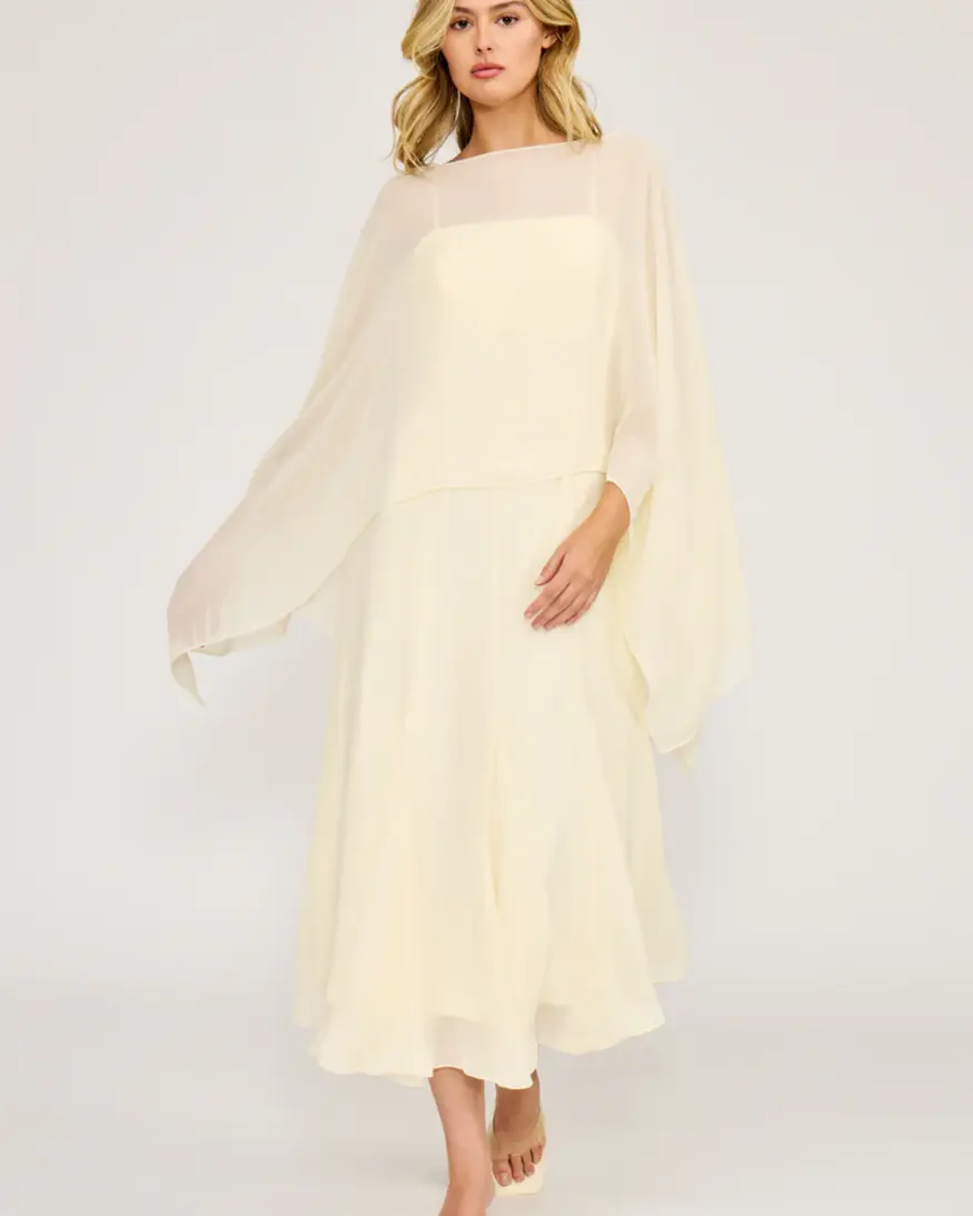 Lucy Paris Sable Scarf Dress