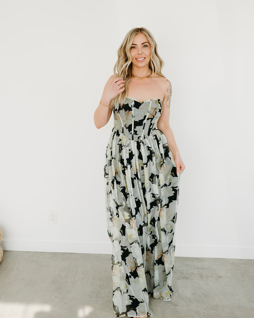 Lulus Remi Corset Maxi