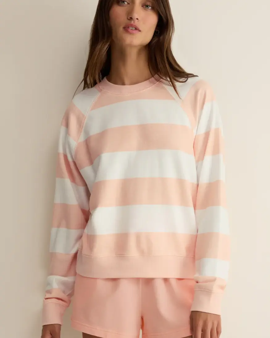 Z-Supply Saldana Stripe Sweatshirt