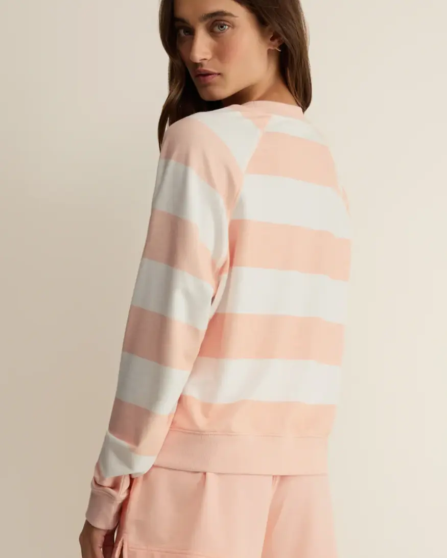 Z-Supply Saldana Stripe Sweatshirt