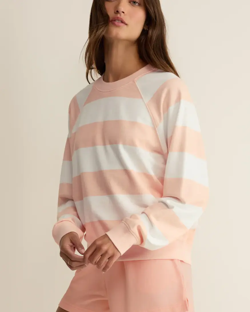 Z-Supply Saldana Stripe Sweatshirt
