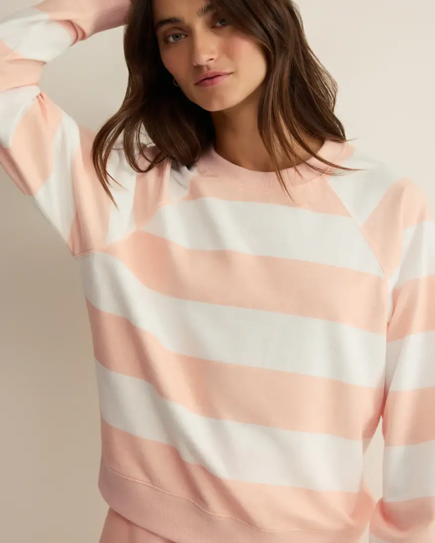 Z-Supply Saldana Stripe Sweatshirt