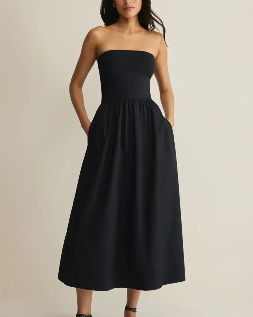Z-Supply Sunsought Strapless Midi