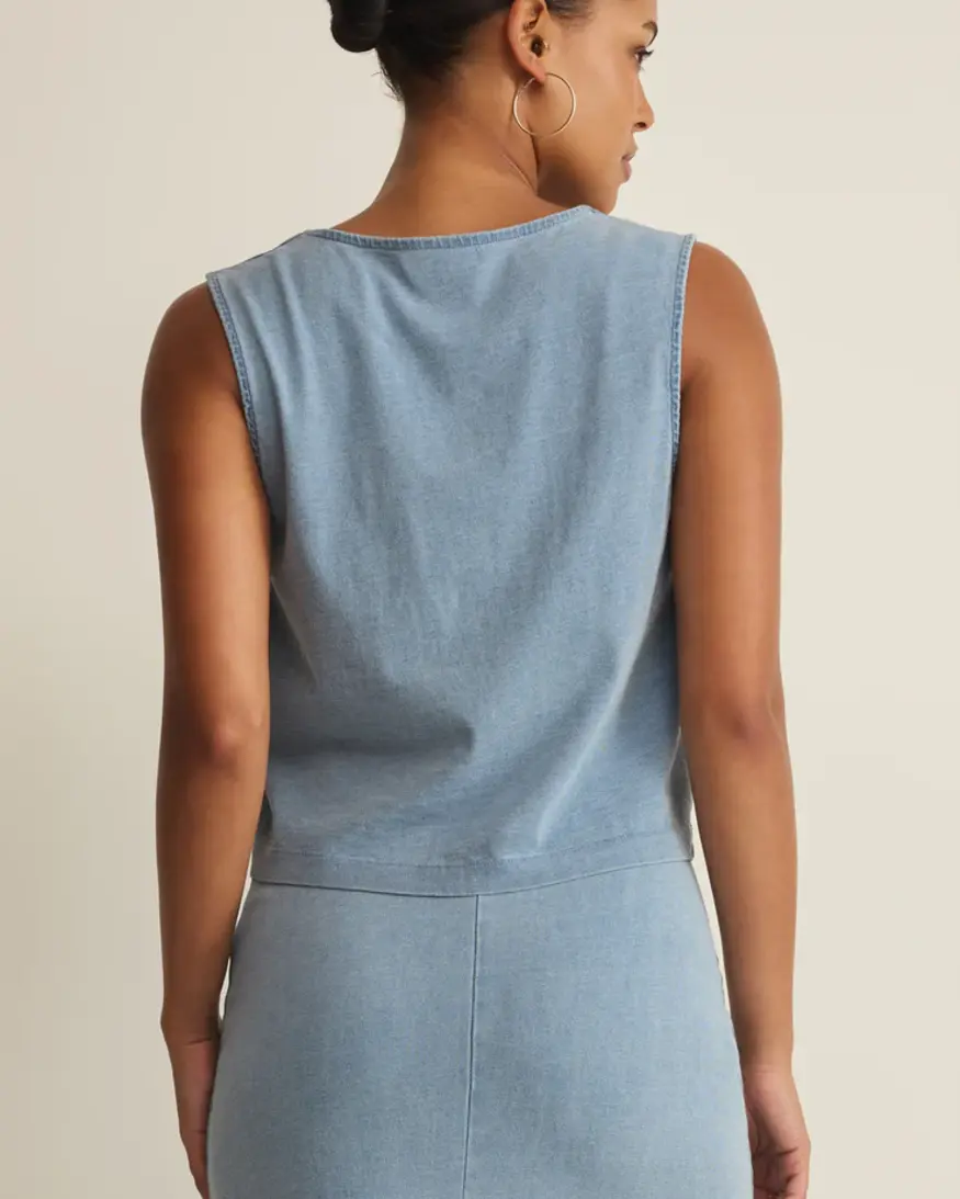 Z-Supply Noelle Jersey Denim Tank