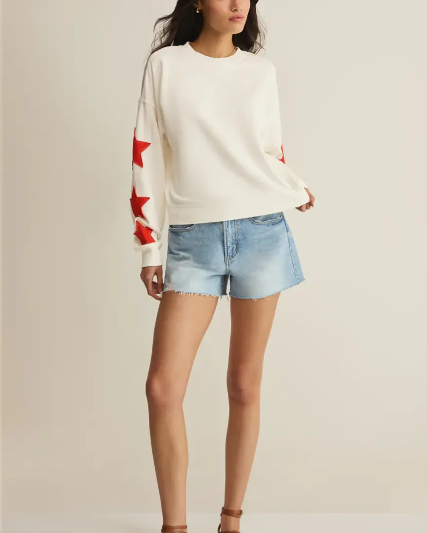 Z-Supply Stars First Date Sweatshirt