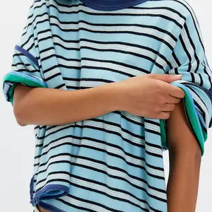 Free People Clean Rugby Tee