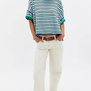 Free People Clean Rugby Tee