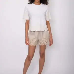 RD Style Sadie Lace Trim Shorts
