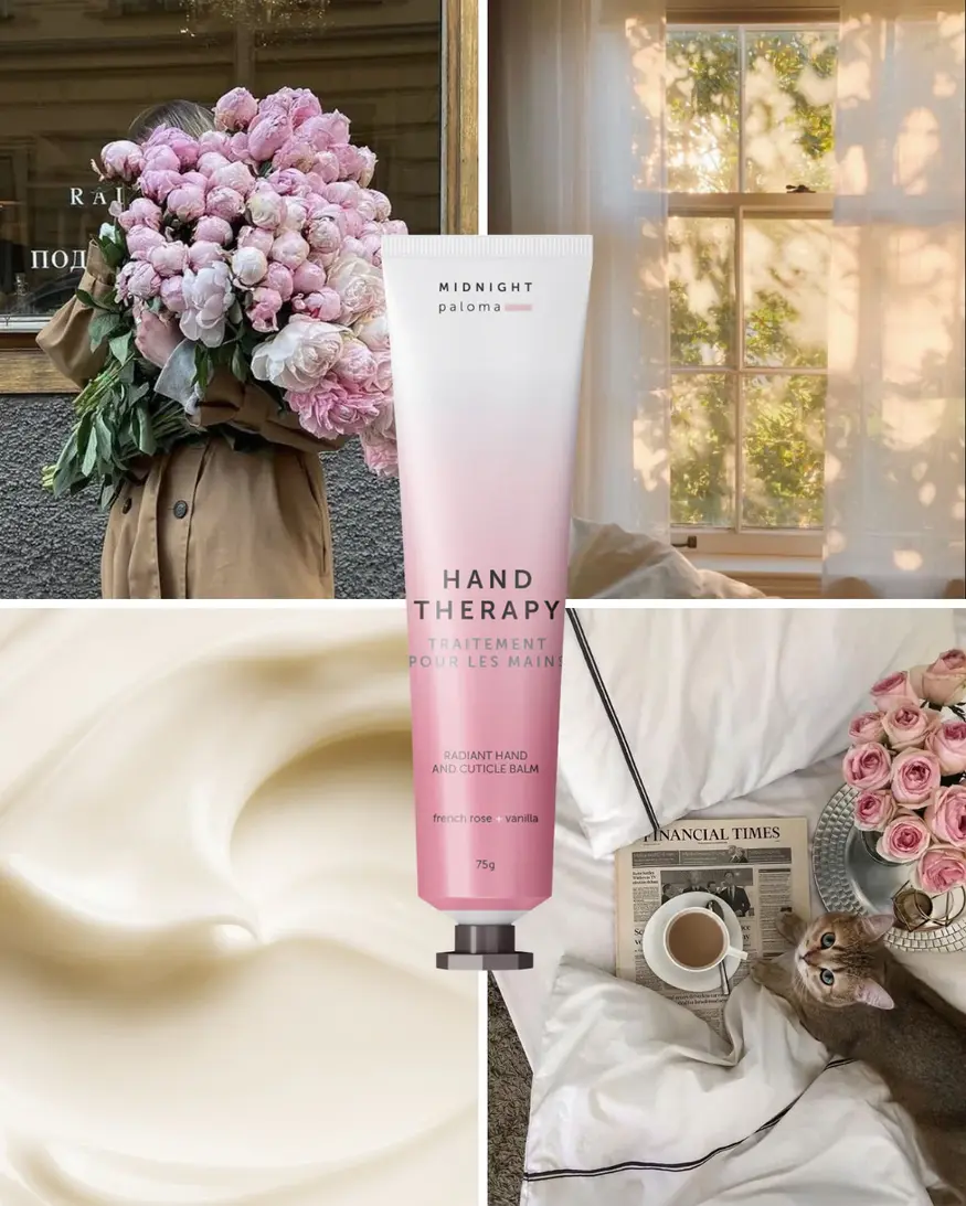 Midnight Paloma French Rose + Vanilla Hand Therapy