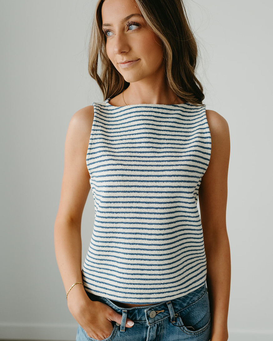 Baby Bud Stripe Tank