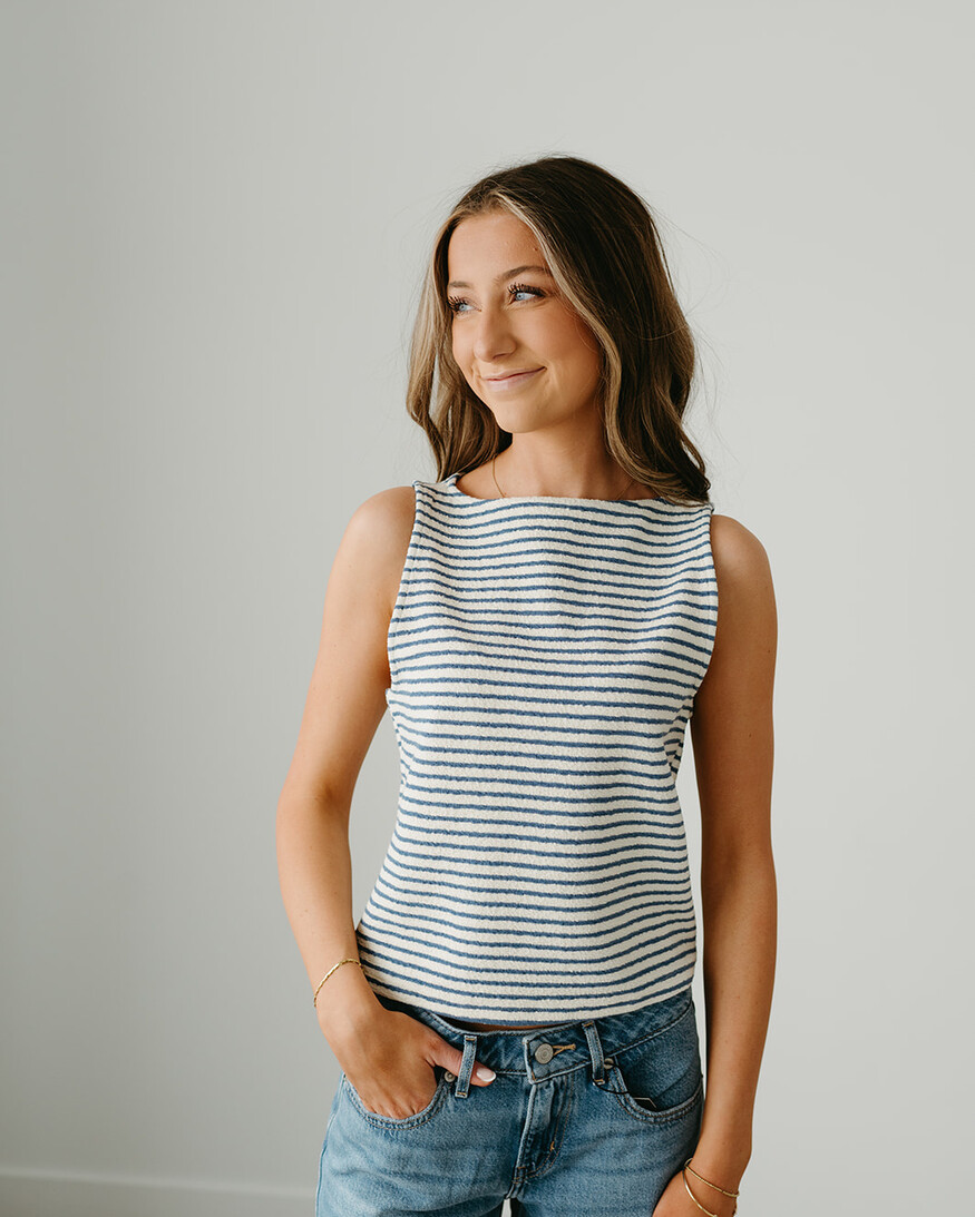Baby Bud Stripe Tank