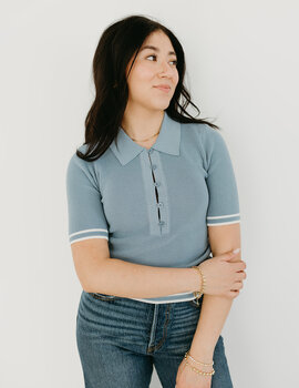 Side Quest Polo Knit