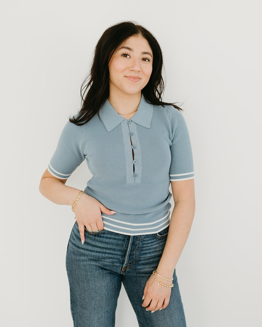 Side Quest Polo Knit