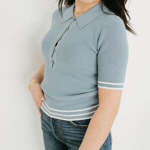 Side Quest Polo Knit