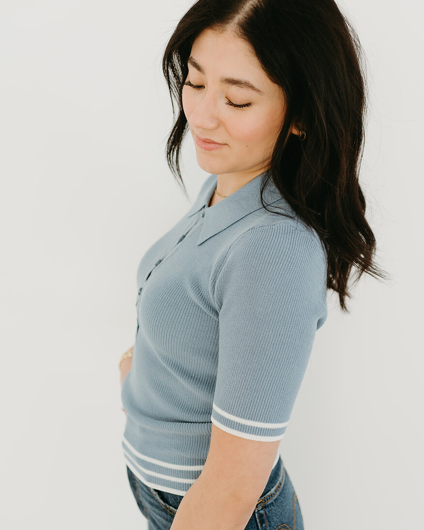 Side Quest Polo Knit