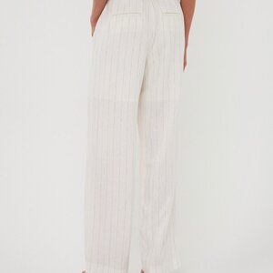 Esqualo Dylann Stripe Linen Trouser