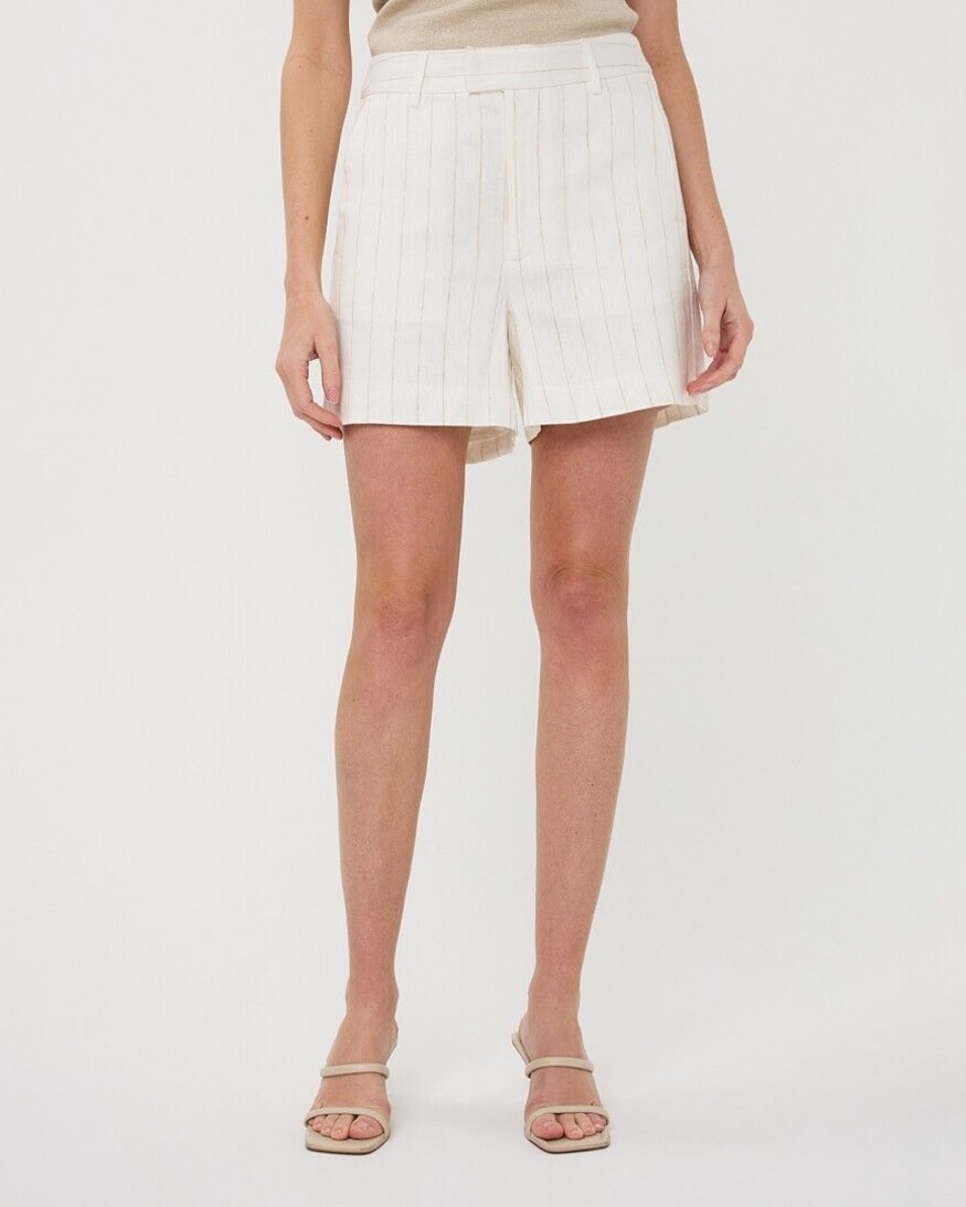 Esqualo Davina Stripe Linen Short
