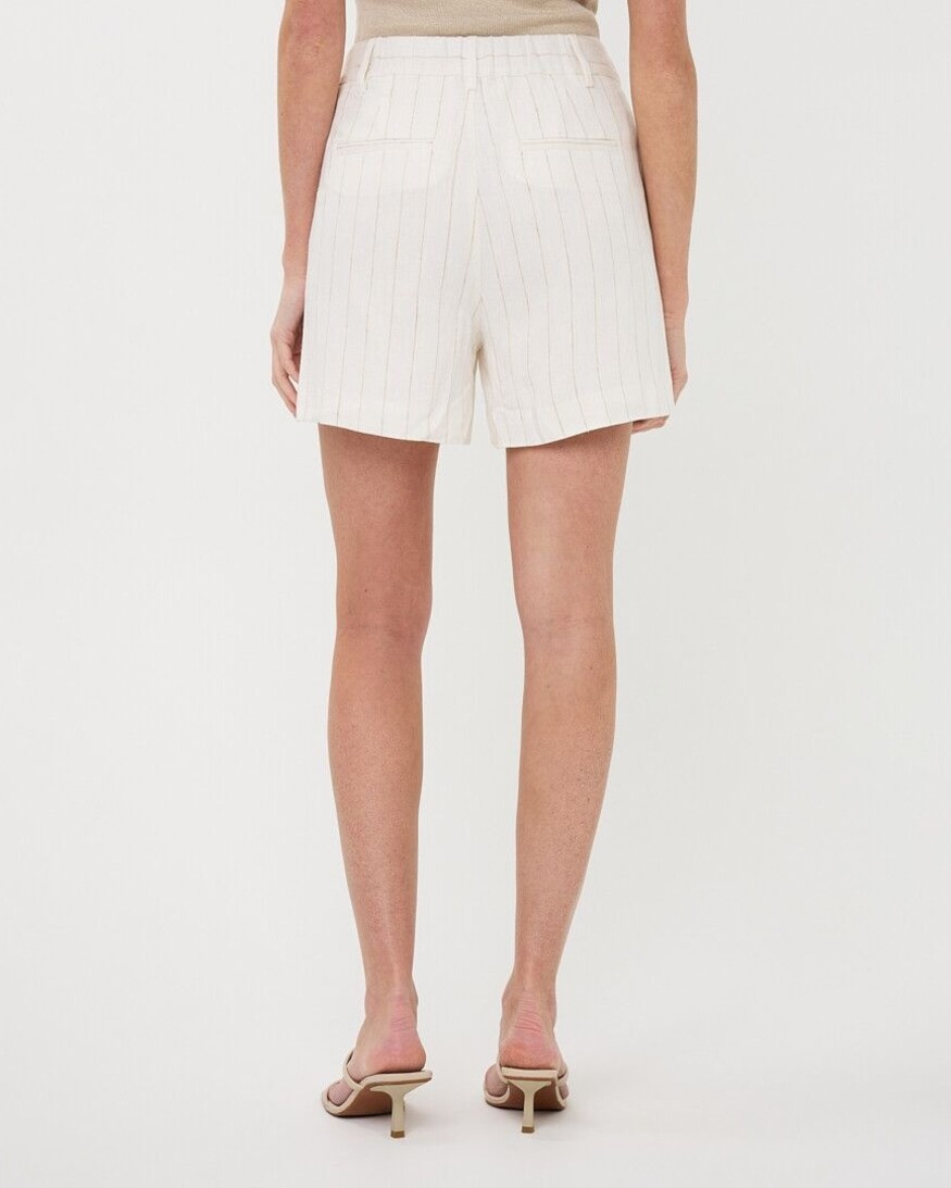 Esqualo Davina Stripe Linen Short