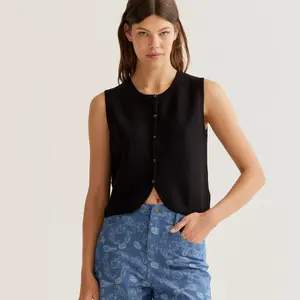 Compañía Fantástica Knitted Vest Top
