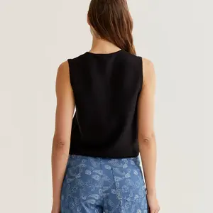 Compañía Fantástica Knitted Vest Top