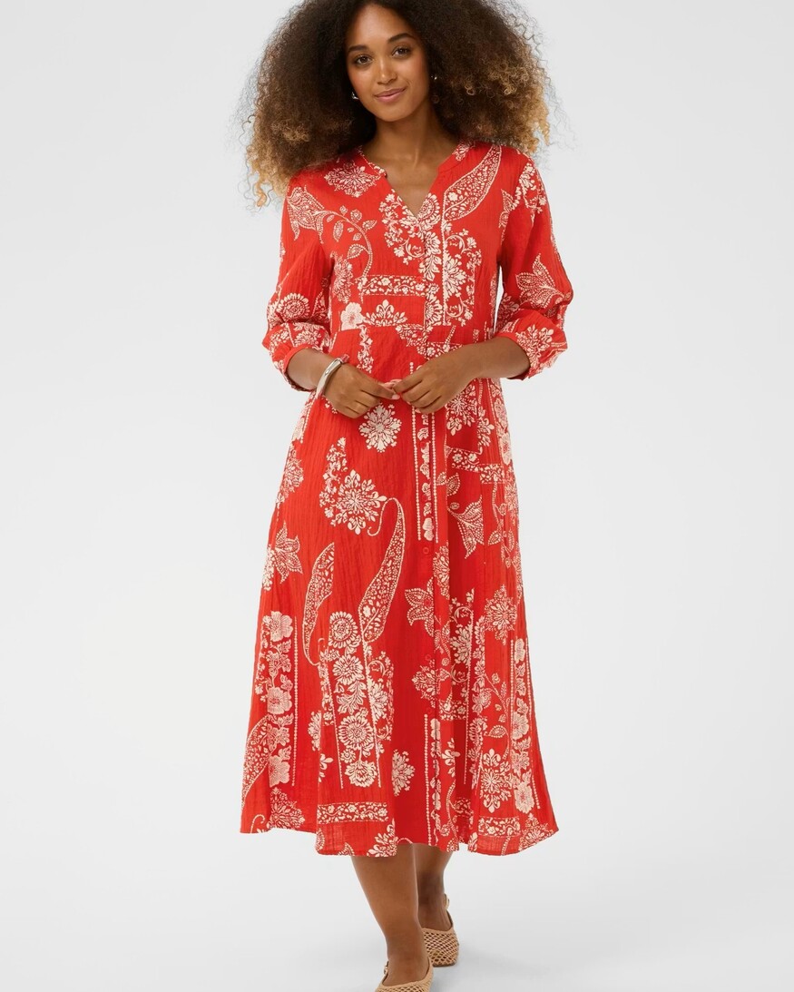Cream Gianna Dress