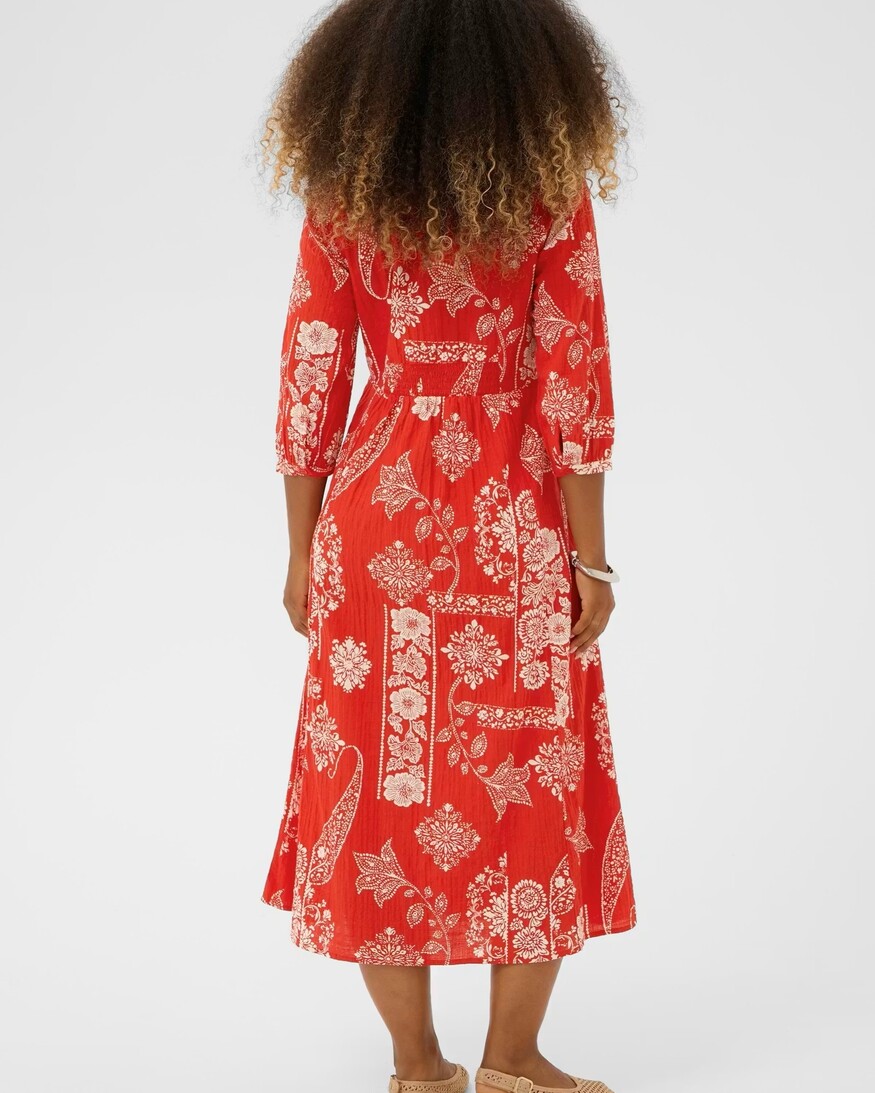 Cream Gianna Dress