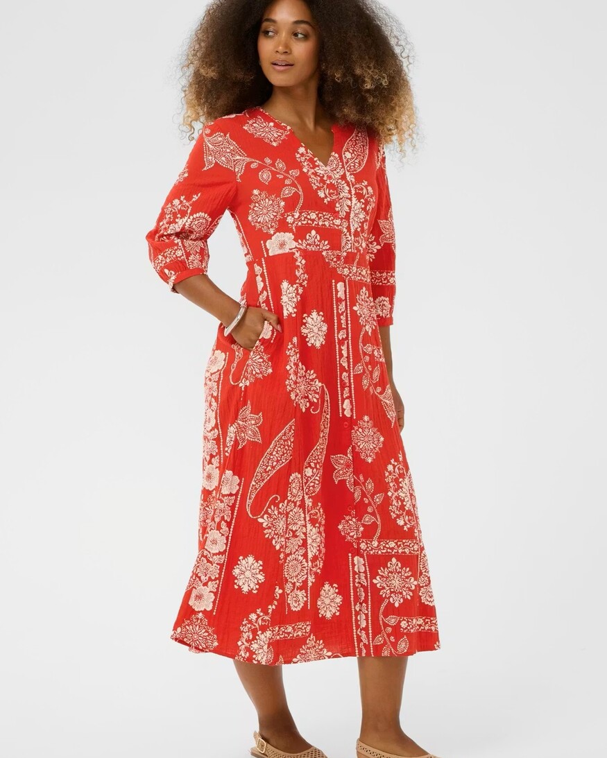 Cream Gianna Dress