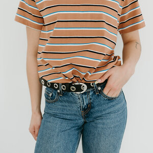 Minimum Lilou Striped Cotton Tee