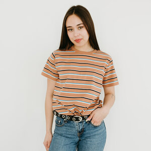 Minimum Lilou Striped Cotton Tee