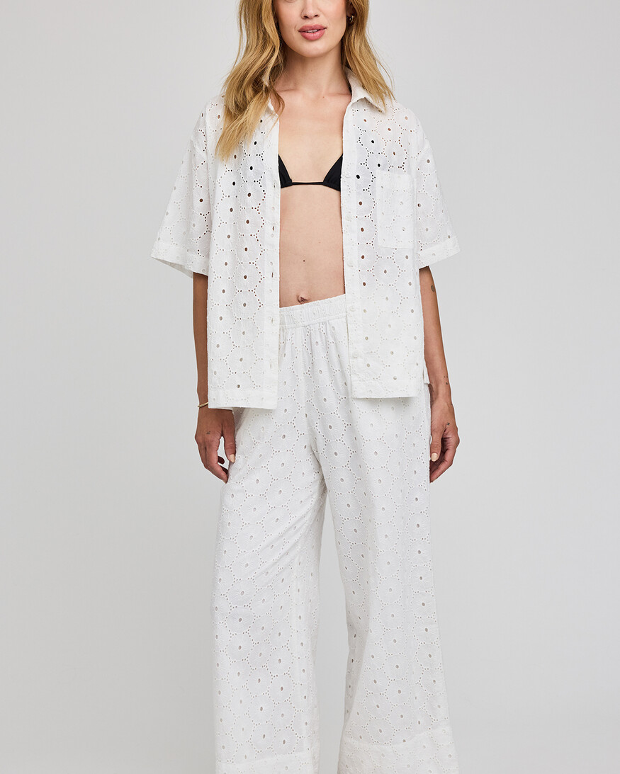 Gentle Fawn Louisa Eyelet Button Down