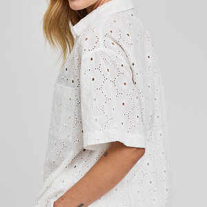 Gentle Fawn Louisa Eyelet Button Down