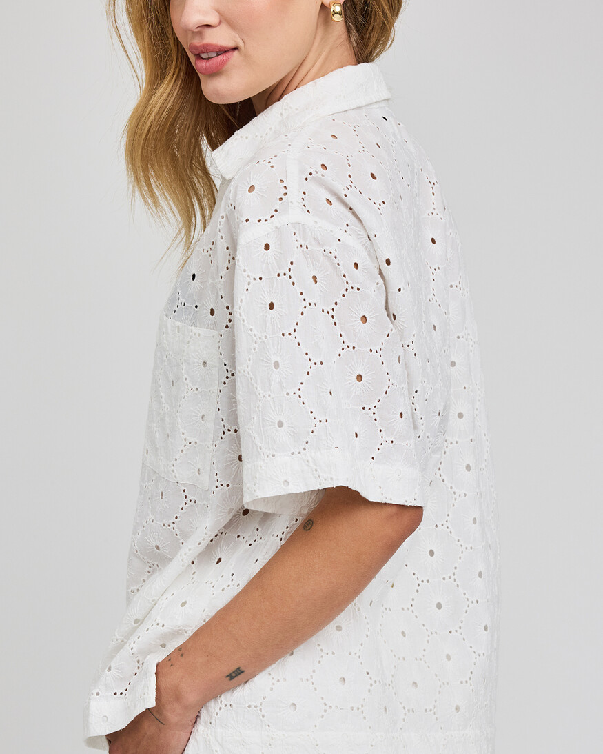 Gentle Fawn Louisa Eyelet Button Down