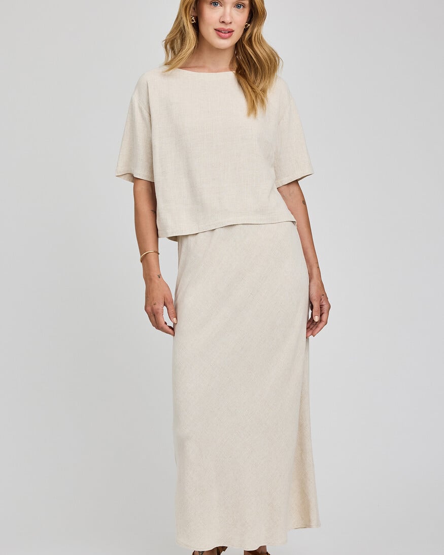 Gentle Fawn Gemini Linen Top