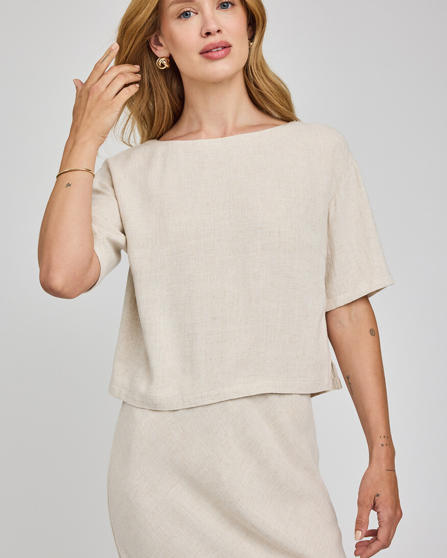 Gentle Fawn Gemini Linen Top