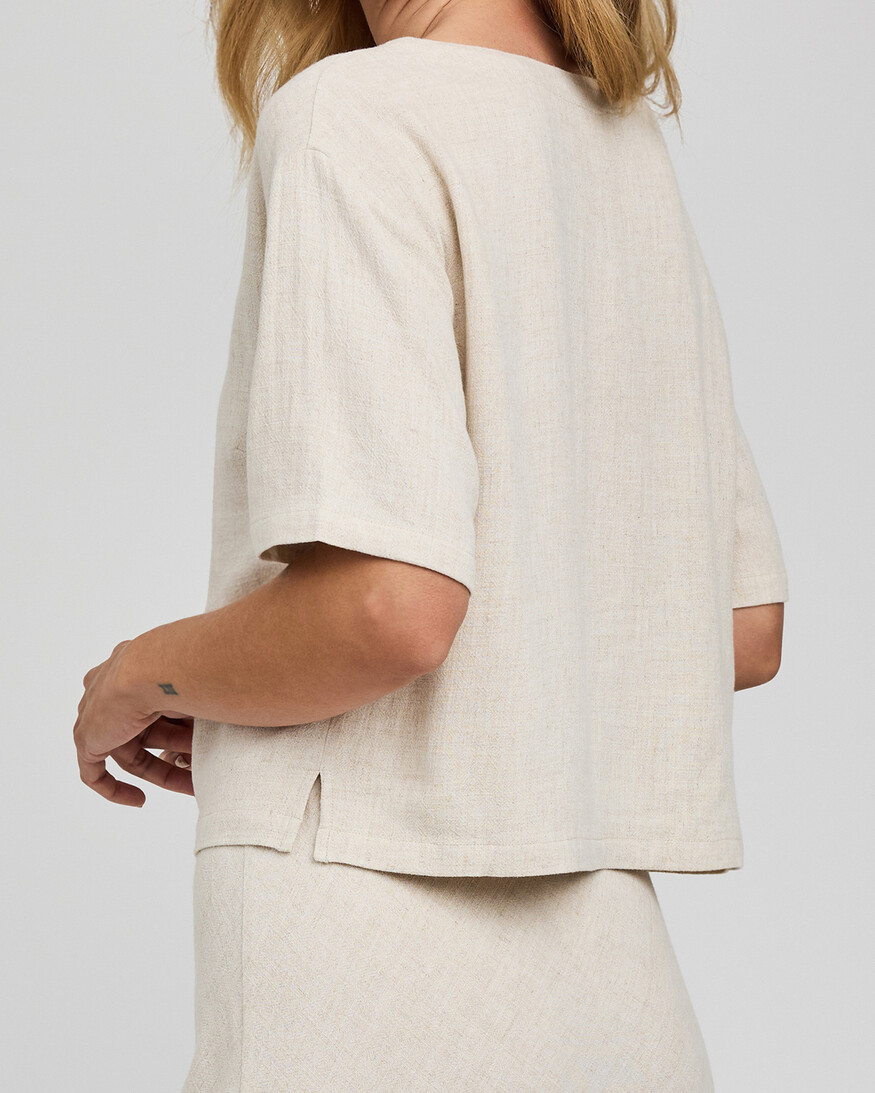 Gentle Fawn Gemini Linen Top