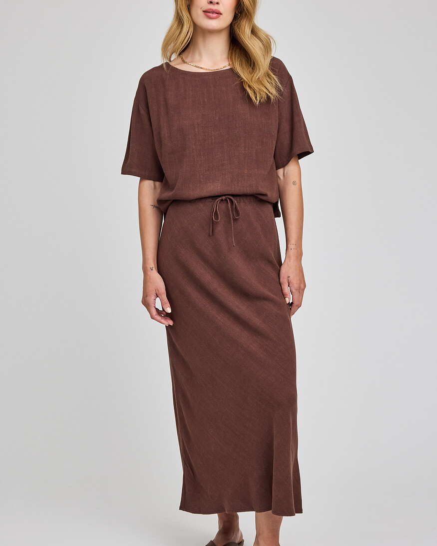 Gentle Fawn Cassia Linen Skirt