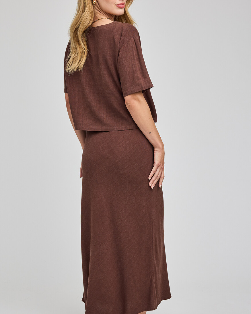 Gentle Fawn Cassia Linen Skirt