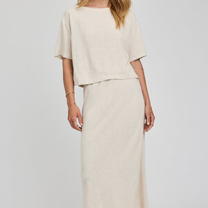 Gentle Fawn Cassia Linen Skirt